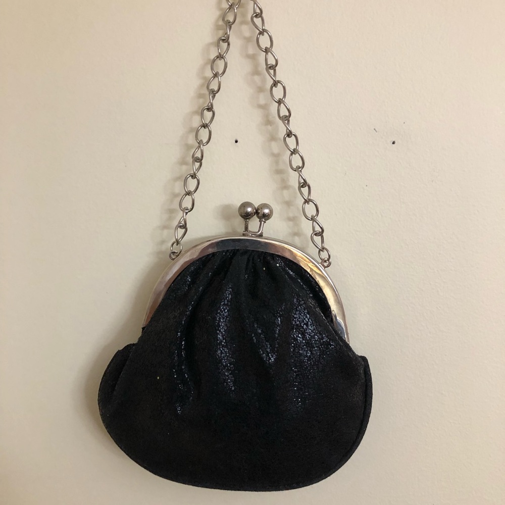 Vintage black evening bag/clutch
